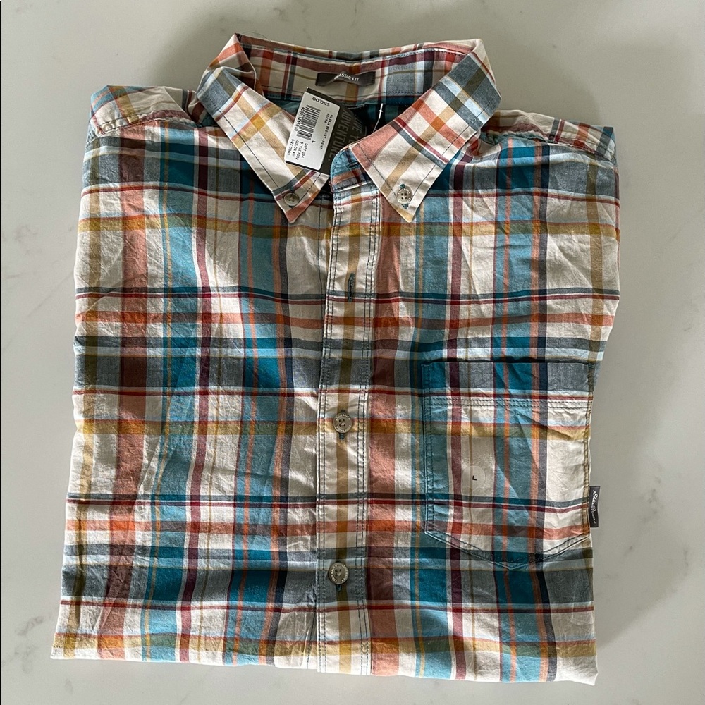 Eddie Bauer - Casual Short Sleeve Shirt